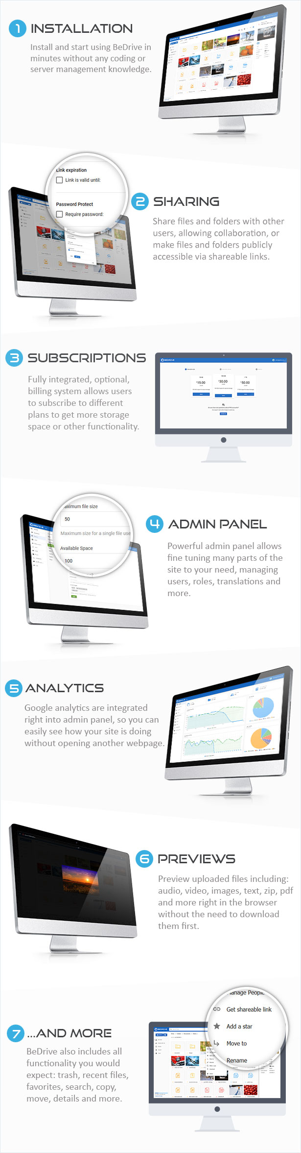 BeDrive - File Sharing and Cloud Storage - 2